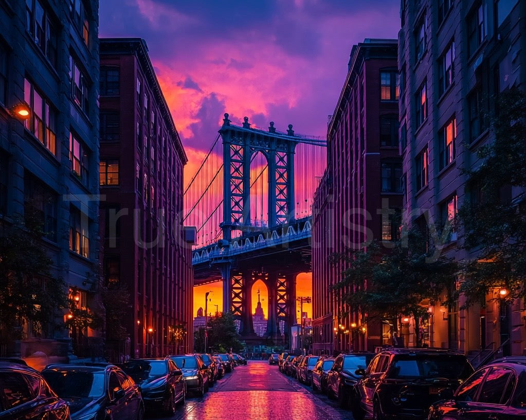 DUMBO – Manhattan Bridge Canvas Wall Art