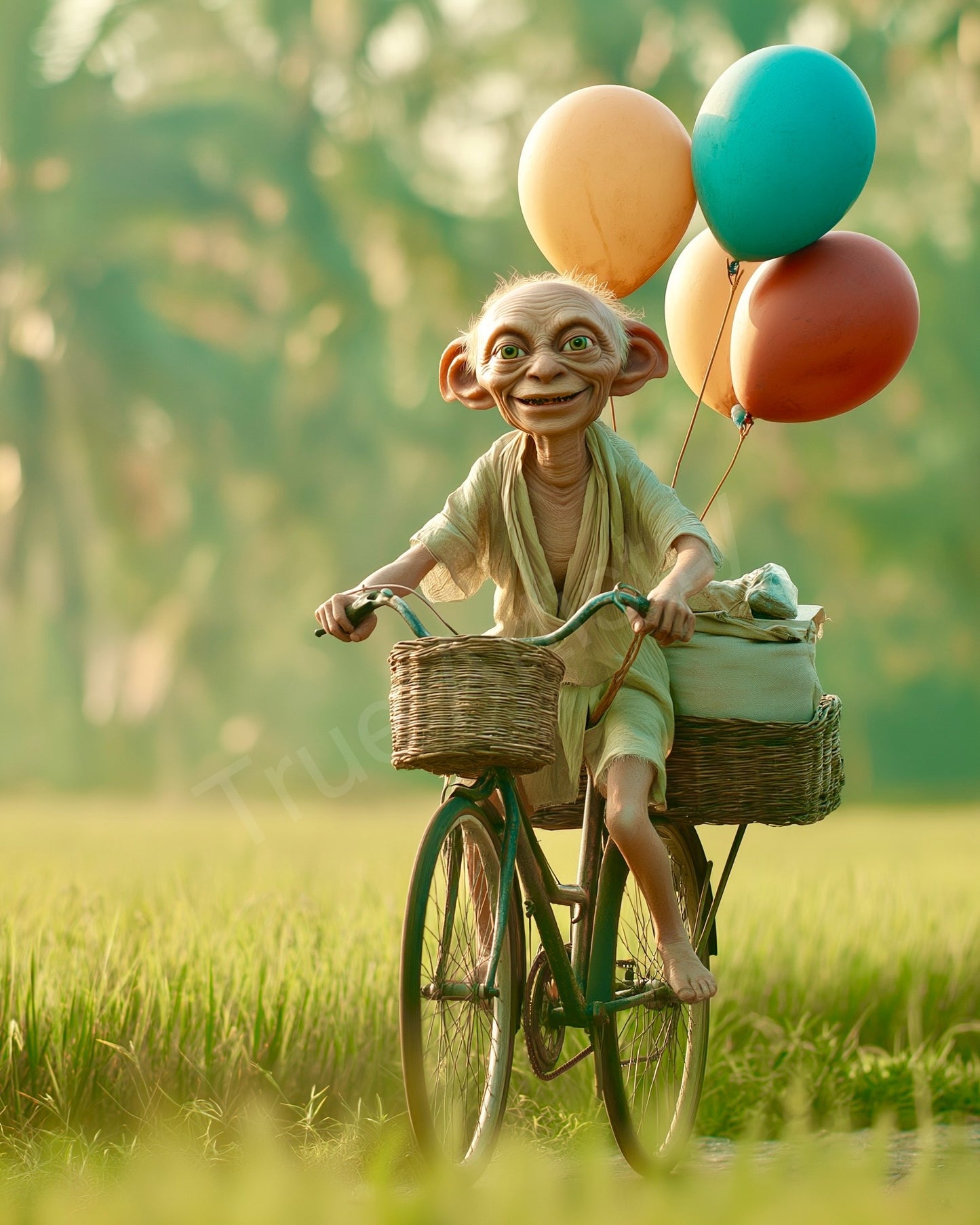 Gollum’s Balloon Ride Wall Art