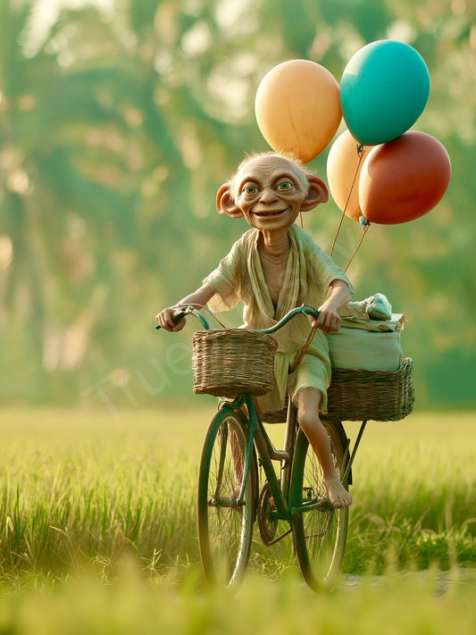 Gollum’s Balloon Ride Wall Art