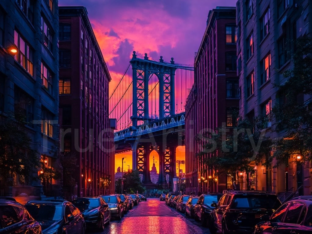 DUMBO – Manhattan Bridge Canvas Wall Art