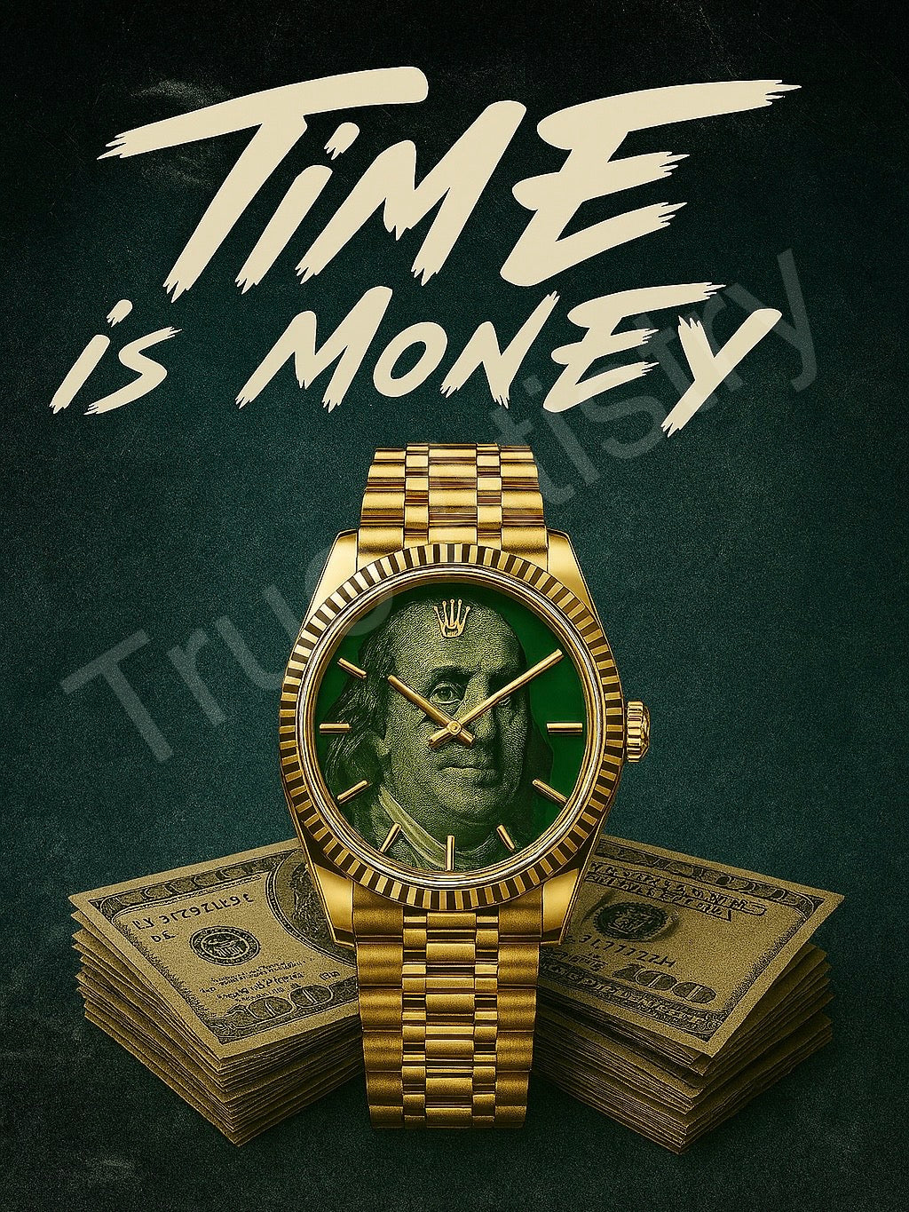 Time is Money Wall Art