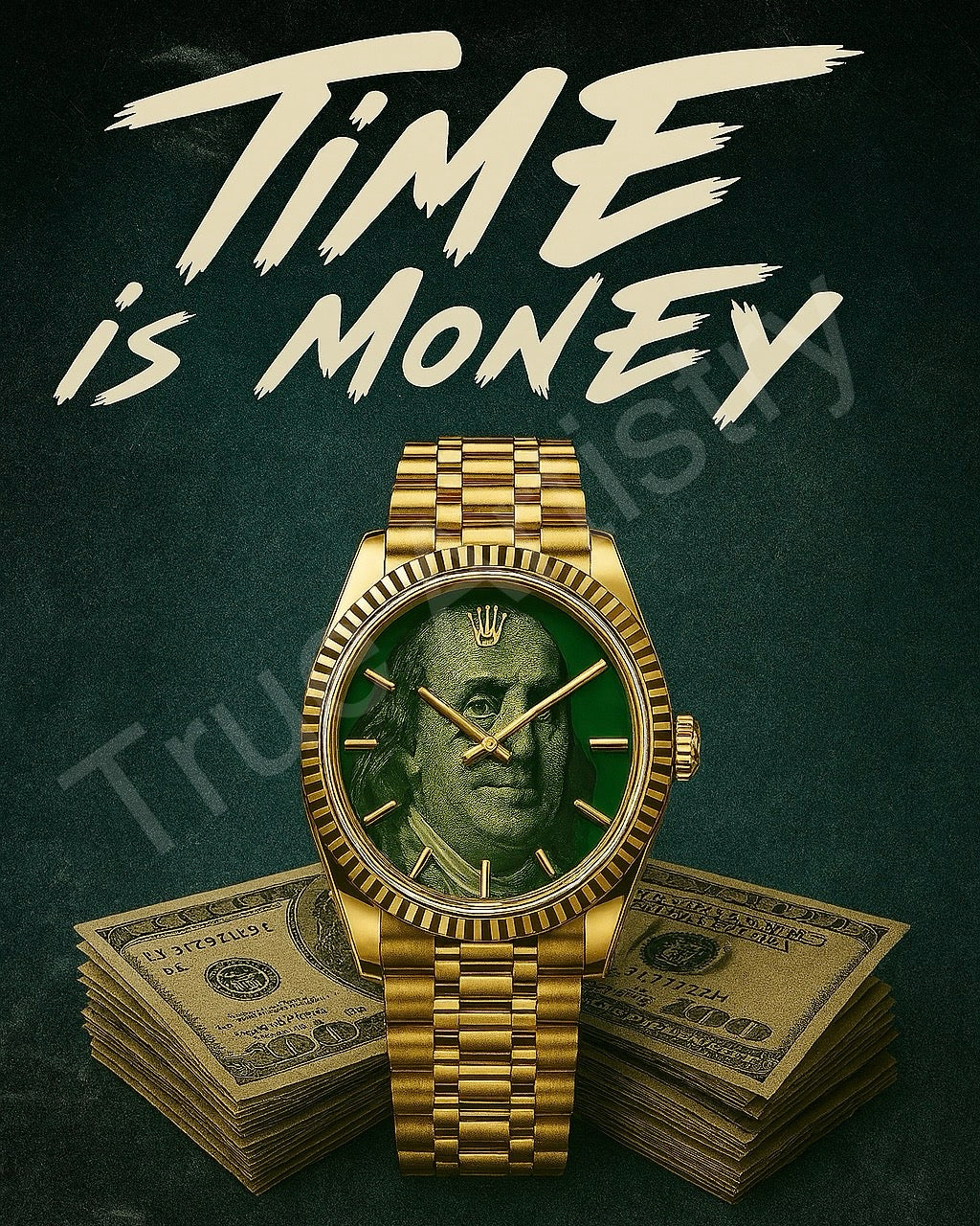 Time is Money Wall Art